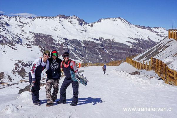 Transfervan valle nevado