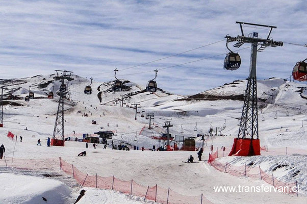Esqui en valle nevado